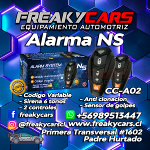 Alarma código variable NS CC-A02