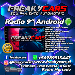Radio 9" con Android