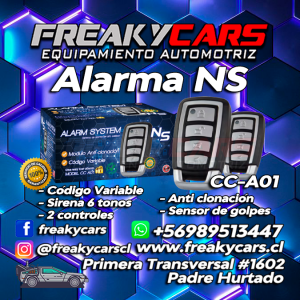 Alarma código variable CC-A01