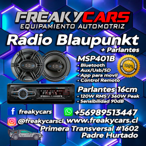 Radio + parlantes Blaupunkt